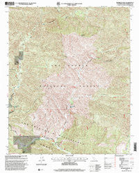 Hildreth Peak California Historical topographic map, 1:24000 scale, 7.5 X 7.5 Minute, Year 1995