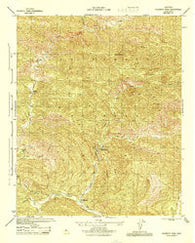 Hildreth Peak California Historical topographic map, 1:31680 scale, 7.5 X 7.5 Minute, Year 1944