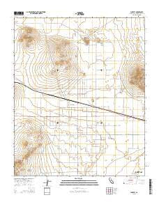Hinkley California Current topographic map, 1:24000 scale, 7.5 X 7.5 Minute, Year 2015