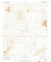 Hinkley California Historical topographic map, 1:24000 scale, 7.5 X 7.5 Minute, Year 1971