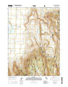 Hog Valley California Current topographic map, 1:24000 scale, 7.5 X 7.5 Minute, Year 2015