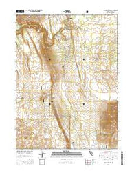 Hogback Ridge California Current topographic map, 1:24000 scale, 7.5 X 7.5 Minute, Year 2015