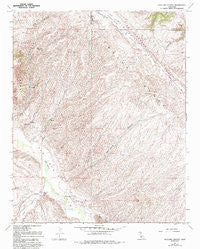 Holland Canyon California Historical topographic map, 1:24000 scale, 7.5 X 7.5 Minute, Year 1961