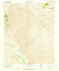 Holland Canyon California Historical topographic map, 1:24000 scale, 7.5 X 7.5 Minute, Year 1961