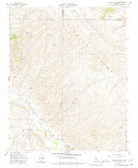 Holland Canyon California Historical topographic map, 1:24000 scale, 7.5 X 7.5 Minute, Year 1961