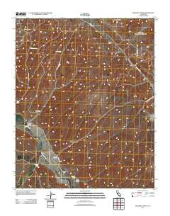 Holland Canyon California Historical topographic map, 1:24000 scale, 7.5 X 7.5 Minute, Year 2012