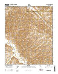 Holland Canyon California Current topographic map, 1:24000 scale, 7.5 X 7.5 Minute, Year 2015
