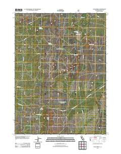 Hollenbeck California Historical topographic map, 1:24000 scale, 7.5 X 7.5 Minute, Year 2012