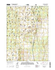 Hollenbeck California Current topographic map, 1:24000 scale, 7.5 X 7.5 Minute, Year 2015