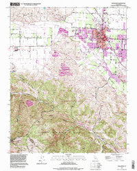 Hollister California Historical topographic map, 1:24000 scale, 7.5 X 7.5 Minute, Year 1995