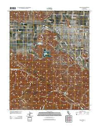 Hollister California Historical topographic map, 1:24000 scale, 7.5 X 7.5 Minute, Year 2012