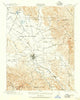 Hollister California Historical topographic map, 1:62500 scale, 15 X 15 Minute, Year 1923