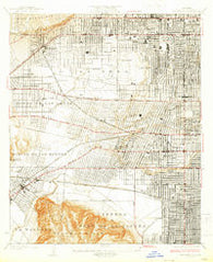 Hollywood California Historical topographic map, 1:24000 scale, 7.5 X 7.5 Minute, Year 1926