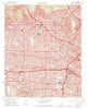 Hollywood California Historical topographic map, 1:24000 scale, 7.5 X 7.5 Minute, Year 1966
