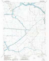 Holt California Historical topographic map, 1:24000 scale, 7.5 X 7.5 Minute, Year 1978