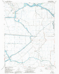 Holt California Historical topographic map, 1:24000 scale, 7.5 X 7.5 Minute, Year 1978