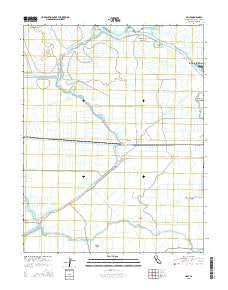 Holt California Current topographic map, 1:24000 scale, 7.5 X 7.5 Minute, Year 2015