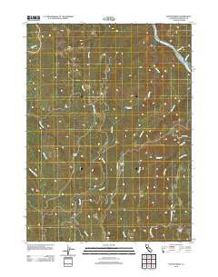 Holter Ridge California Historical topographic map, 1:24000 scale, 7.5 X 7.5 Minute, Year 2012