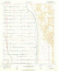 Holtville NE California Historical topographic map, 1:24000 scale, 7.5 X 7.5 Minute, Year 1957