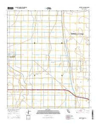 Holtville East California Current topographic map, 1:24000 scale, 7.5 X 7.5 Minute, Year 2015