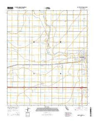 Holtville West California Current topographic map, 1:24000 scale, 7.5 X 7.5 Minute, Year 2015