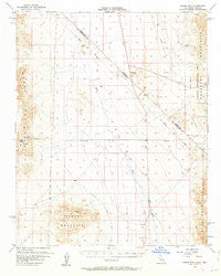 Homer Mtn California Historical topographic map, 1:62500 scale, 15 X 15 Minute, Year 1956