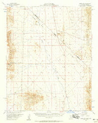 Homer Mtn California Historical topographic map, 1:62500 scale, 15 X 15 Minute, Year 1956