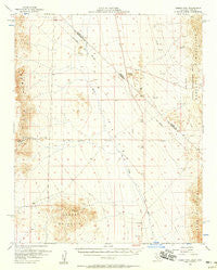 Homer Mtn California Historical topographic map, 1:62500 scale, 15 X 15 Minute, Year 1956