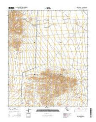 Homer Mountain California Current topographic map, 1:24000 scale, 7.5 X 7.5 Minute, Year 2015