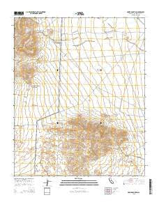 Homer Mountain California Current topographic map, 1:24000 scale, 7.5 X 7.5 Minute, Year 2015