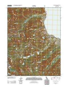 Homewood California Historical topographic map, 1:24000 scale, 7.5 X 7.5 Minute, Year 2012