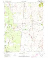 Honcut California Historical topographic map, 1:24000 scale, 7.5 X 7.5 Minute, Year 1952