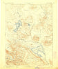 Honey Lake California Historical topographic map, 1:250000 scale, 1 X 1 Degree, Year 1893