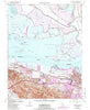 Honker Bay California Historical topographic map, 1:24000 scale, 7.5 X 7.5 Minute, Year 1953