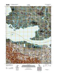 Honker Bay California Historical topographic map, 1:24000 scale, 7.5 X 7.5 Minute, Year 2012