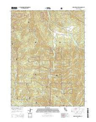 Hoosimbim Mountain California Current topographic map, 1:24000 scale, 7.5 X 7.5 Minute, Year 2015