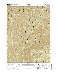 Hopkins Butte California Current topographic map, 1:24000 scale, 7.5 X 7.5 Minute, Year 2015