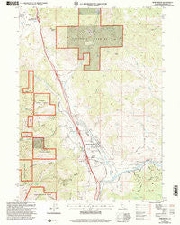 Hornbrook California Historical topographic map, 1:24000 scale, 7.5 X 7.5 Minute, Year 2001