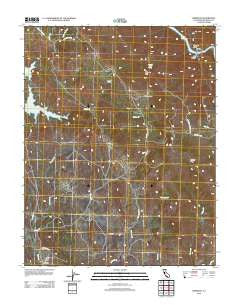 Hornitos California Historical topographic map, 1:24000 scale, 7.5 X 7.5 Minute, Year 2012