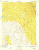 Hornitos California Historical topographic map, 1:24000 scale, 7.5 X 7.5 Minute, Year 1949