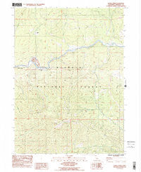 Horse Creek California Historical topographic map, 1:24000 scale, 7.5 X 7.5 Minute, Year 1983