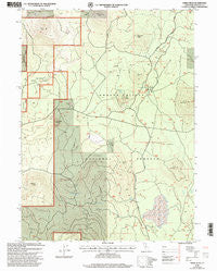 Horse Peak California Historical topographic map, 1:24000 scale, 7.5 X 7.5 Minute, Year 1998