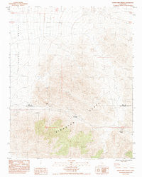 Horse Thief Springs California Historical topographic map, 1:24000 scale, 7.5 X 7.5 Minute, Year 1984