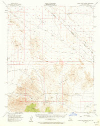 Horse Thief Springs California Historical topographic map, 1:62500 scale, 15 X 15 Minute, Year 1956
