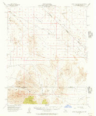 Horse Thief Springs California Historical topographic map, 1:62500 scale, 15 X 15 Minute, Year 1956