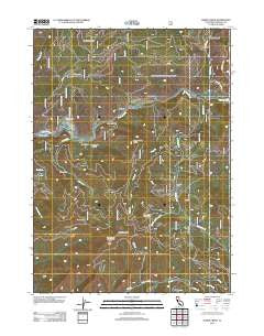 Horse Creek California Historical topographic map, 1:24000 scale, 7.5 X 7.5 Minute, Year 2012