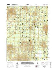 Horse Peak California Current topographic map, 1:24000 scale, 7.5 X 7.5 Minute, Year 2015