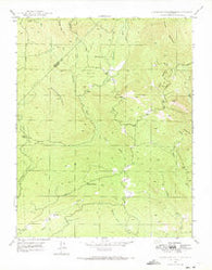 Horsecamp Mountain California Historical topographic map, 1:24000 scale, 7.5 X 7.5 Minute, Year 1947