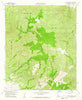 Hot Springs Mtn. California Historical topographic map, 1:24000 scale, 7.5 X 7.5 Minute, Year 1960