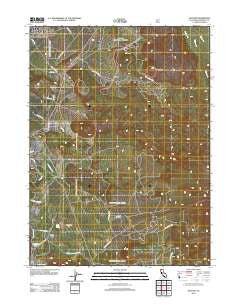 Hotlum California Historical topographic map, 1:24000 scale, 7.5 X 7.5 Minute, Year 2012